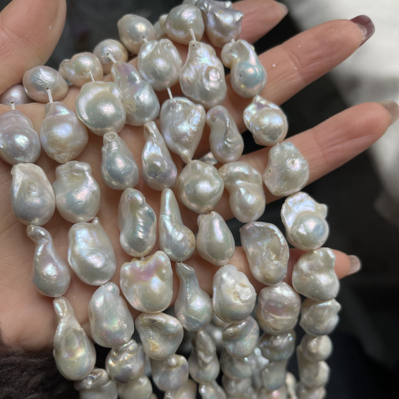 New Supply of Baroque Pearls 12X16Mm-15X20Mm (Replenished) Colorful Large Baroque Special-Shaped Beads