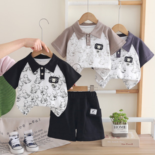�羳ͯ�b2026�ļ���Ʒ��ͯ���IƴɫPOLO���Mӡ��ͨ�����ѝ�ɼ���