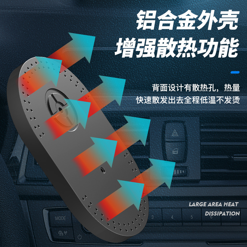 New Magnetic Wireless Charging Vehicles 360 ° Rotating Mobile Phone…