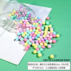 比彩 Bottle beads pure white imitation pearl macaron bead glass beads DIY dripping adhesive mobile phone accessories material