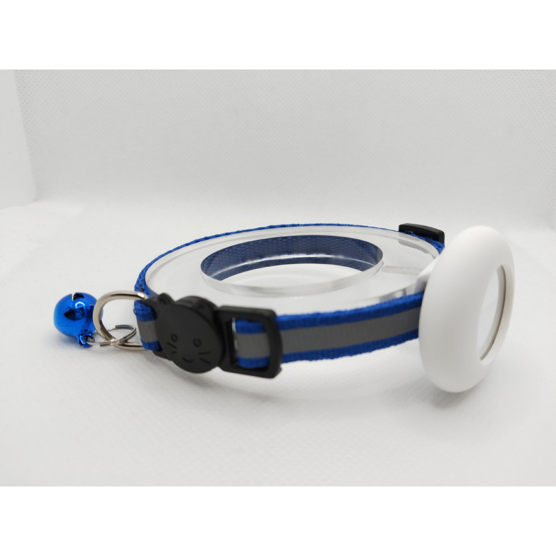 Spot 24h cabello collar de gato anti-pérdida transfronterizo para Apple airtag tracker gato collar joyería silicona