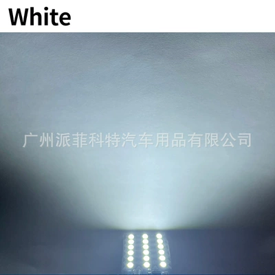 T10 LED 3030 5050 12SMD 18SMD white car panel light reading room light (Panel (Dashboard) işıqlandırması) - white-12-lights