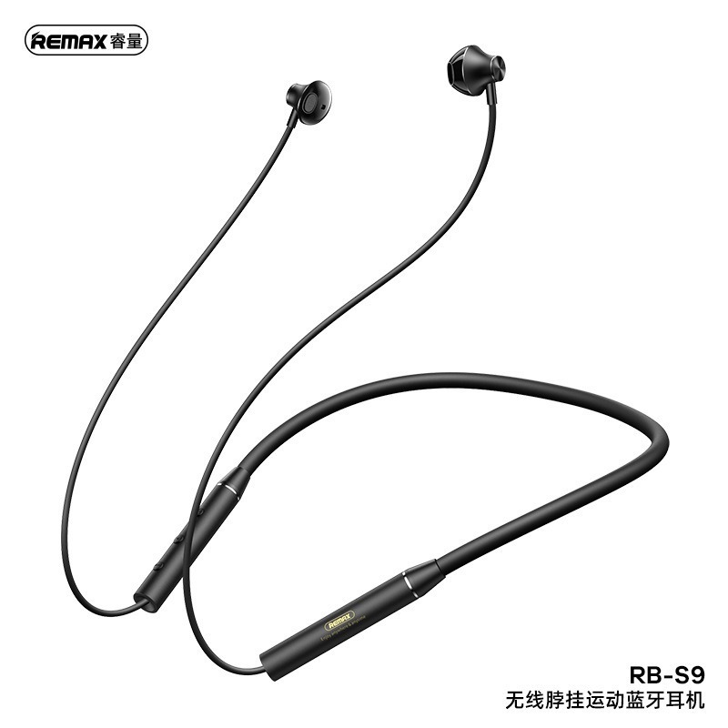 remax ワイヤレス スポーツ ハンズフリー Bluetooth ヘッドセット、長時間バッテリー駆動、9D サラウンド サウンド ワイヤレス ヘッドセット|undefined