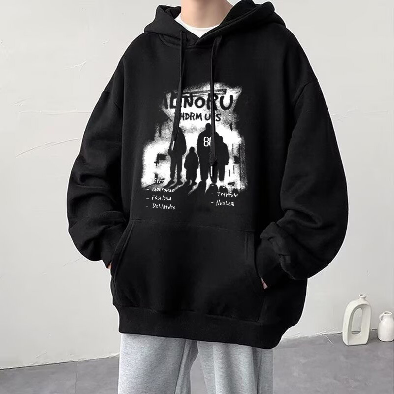 WL54-블랙(후드 있음)