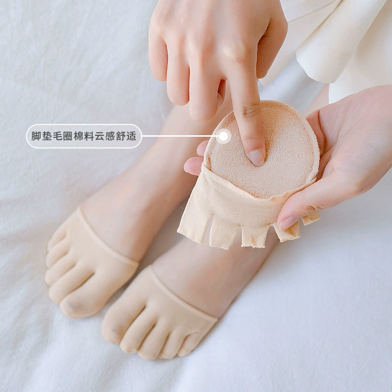 Cotton invisible spring summer thin gaiters
