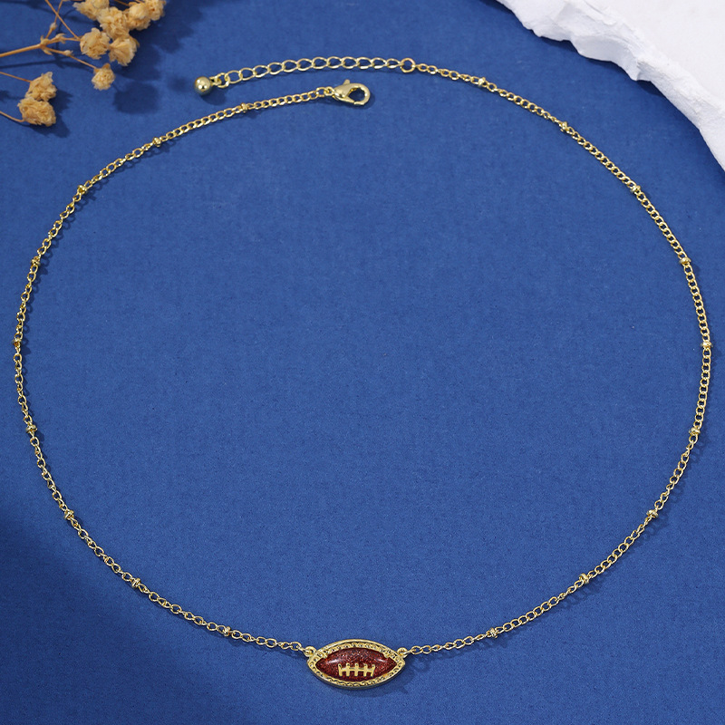 Women's Gender Wholesale Jewelry Vacation Classic Style Letter Copper Plating Pendant Necklace Cable Chain