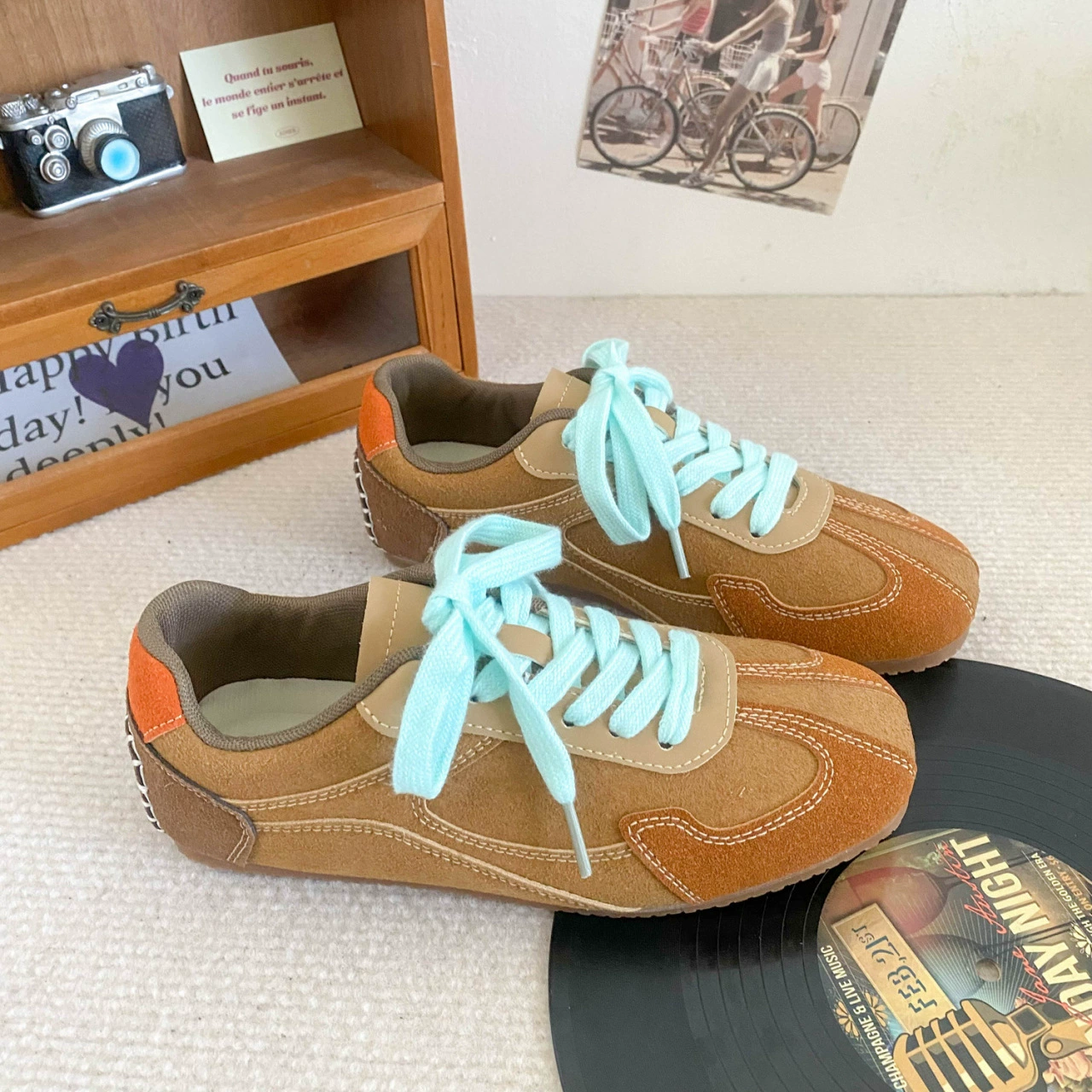 Ретро моральная обувь женская 2024 осенью