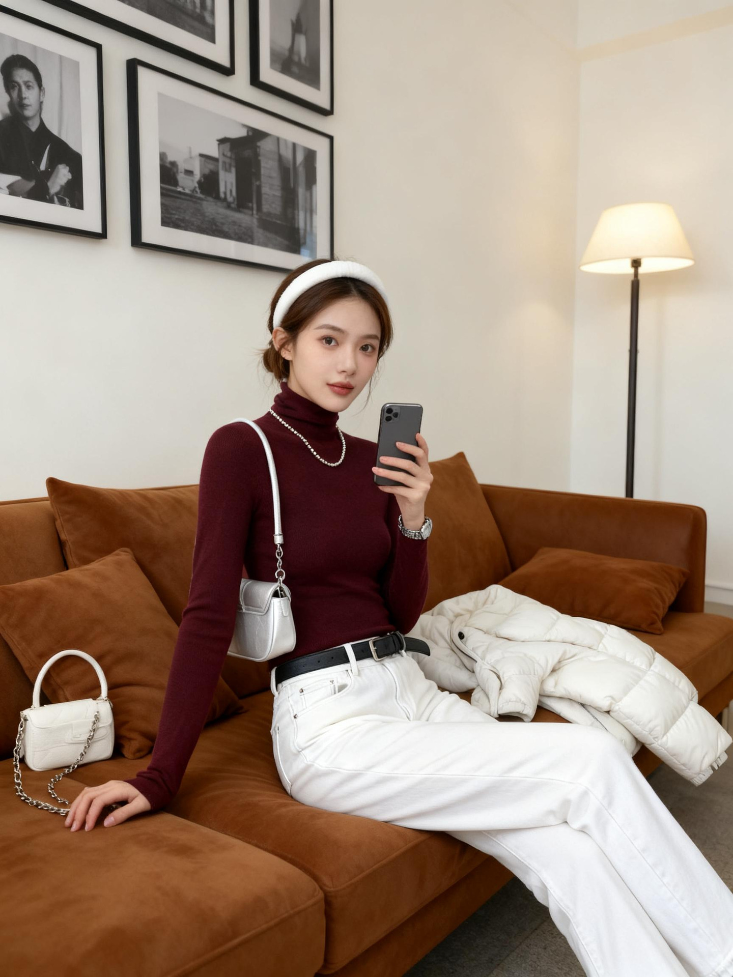 酒红（堆堆领）