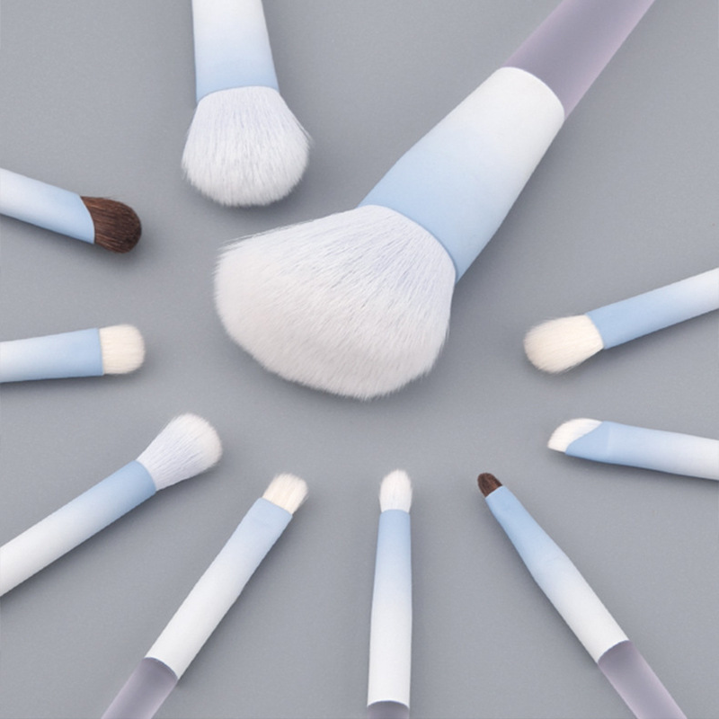 10支化妆刷精致系列全套腮红刷鼻影刷眼影刷便携套装软