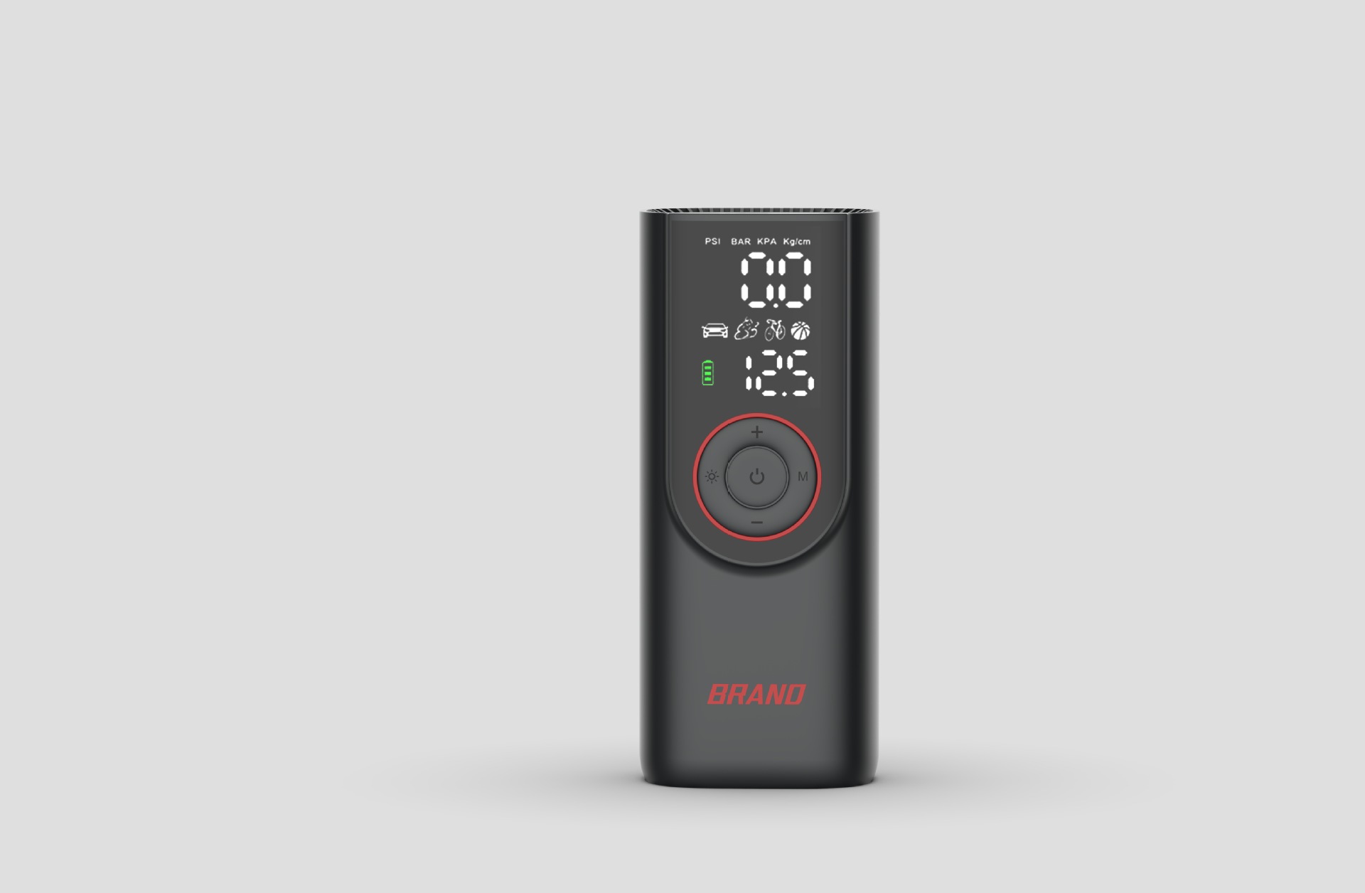Car Wireless Inflator, Qìchē Hava nasosu - 9566-dual-power-cord-20003mah