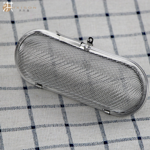 Cross-border e-commerce 304 stainless steel tea drain, creative tea brewer, tea filter, cooking hot pot soup base bag