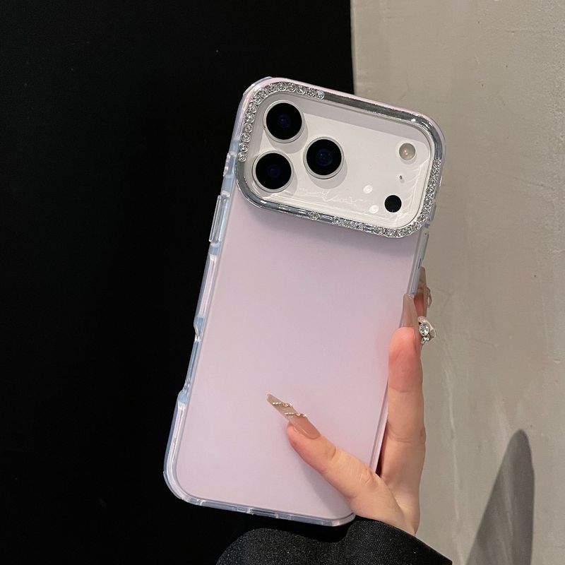 圆边果冻半透明磨砂壳适用iPhone16pro max手机壳苹果17新款14/15|undefined
