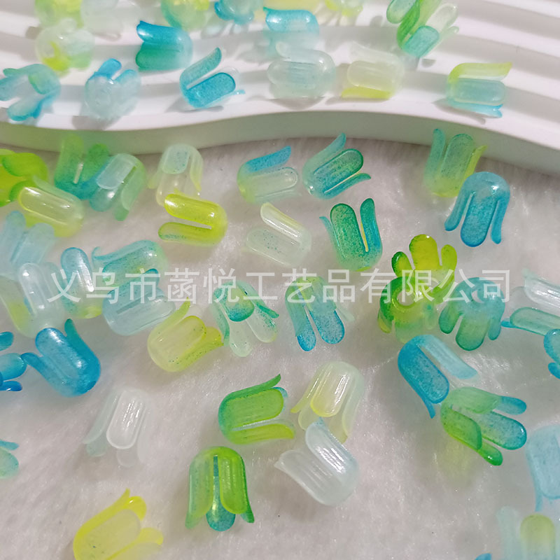 Fábrica de flores de lámpara nocturna de tulipanes al por mayor DIY material de lámpara hecha a mano image 14