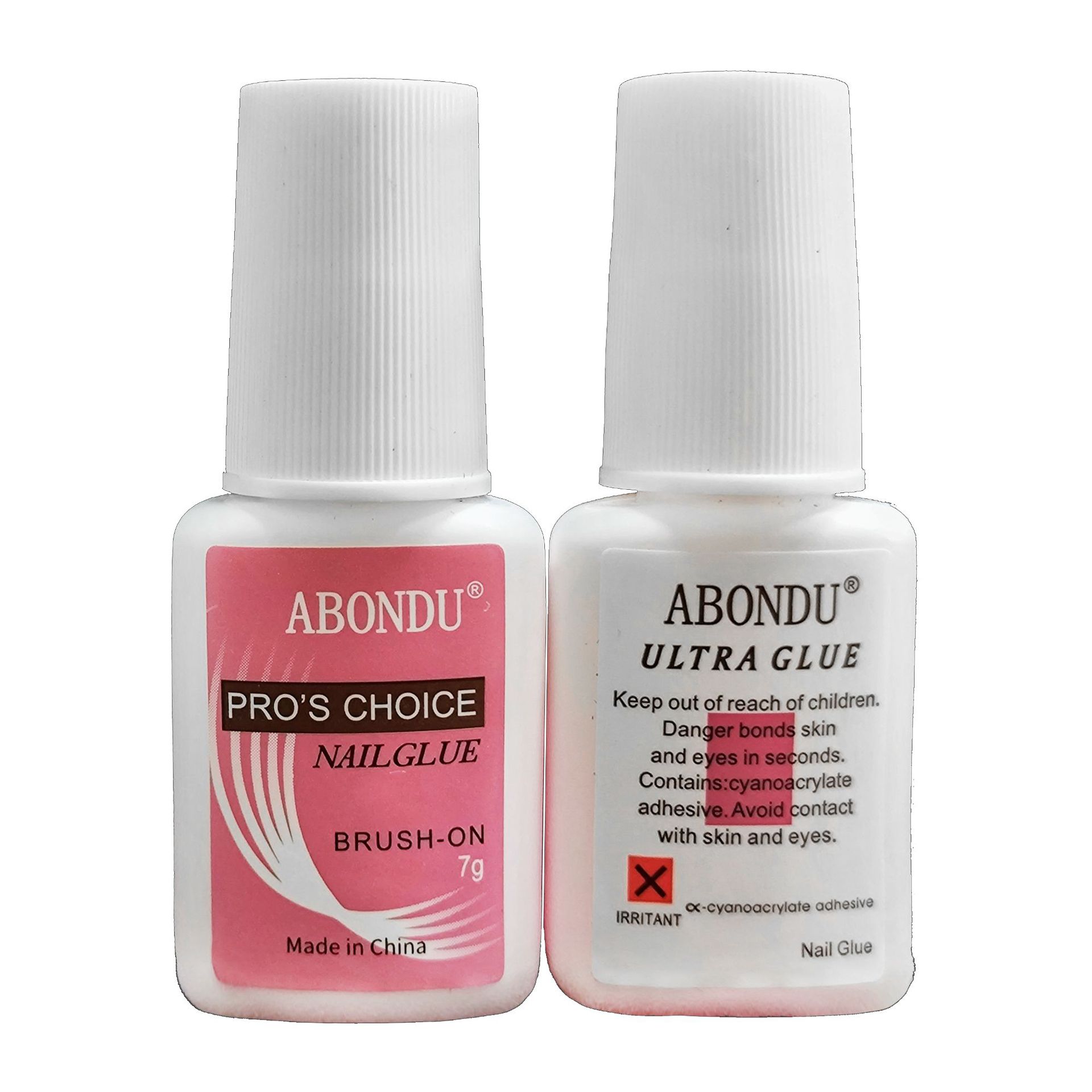 7g pegamento de uñas con cepillo de alto costo, pegamento de uñas rosa, secado rápido sin lámpara de luz, pegamento de uñas de Taiwán