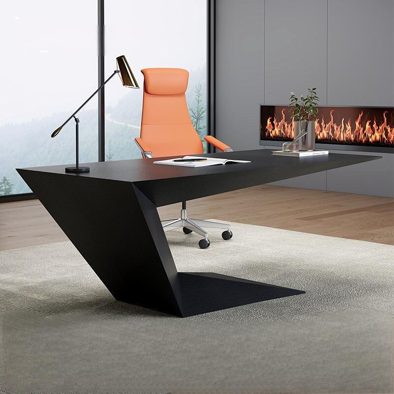 Boss Table President Table Simple Modern Designer Single Desk Home High Sense Leadership Office Table and Chair Combination
