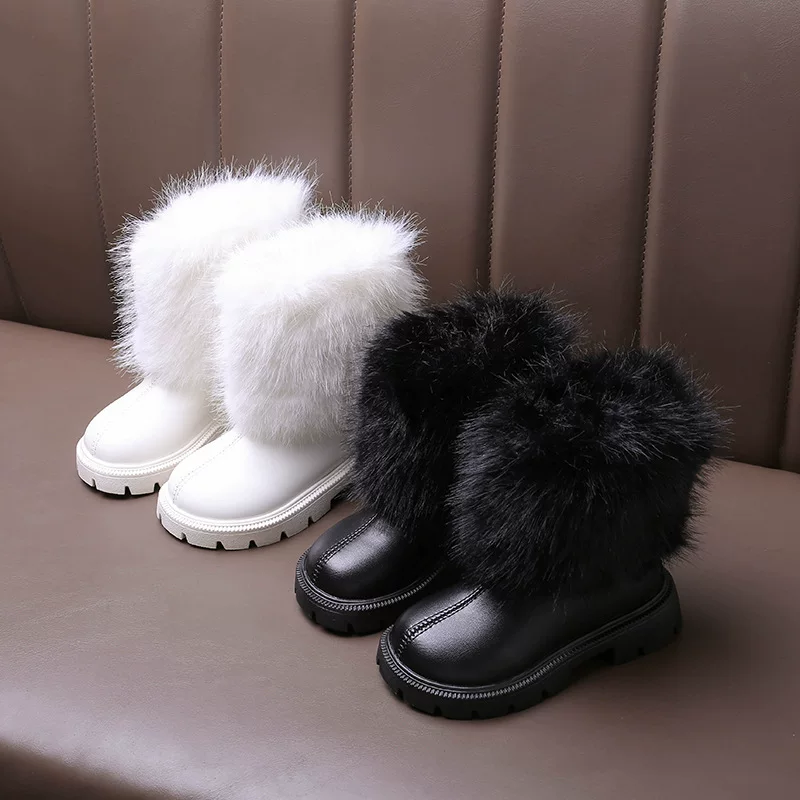 Demi-season fashionable boots, western style, mid-length, soft sole