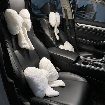 Headrest, Car Winter Headrest Plush