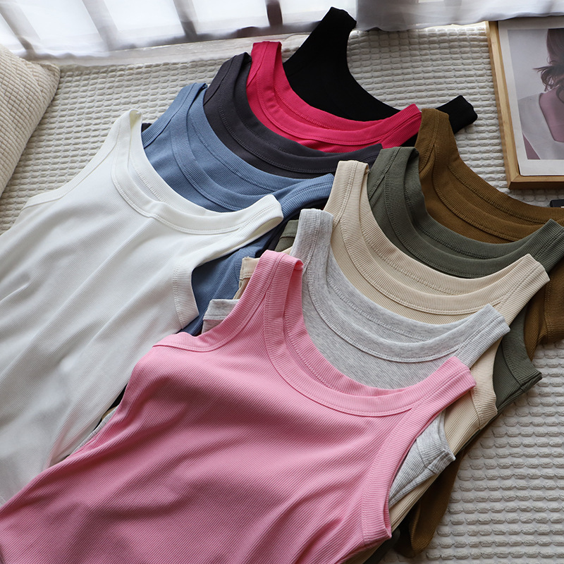 Women's Racerback Tank Tops Tank Tops Casual Solid Color display picture 4