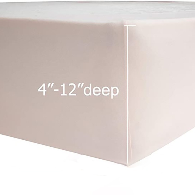 Suministro directo de fábrica, procesamiento, falda de cama ajustable envolvente de poliéster de color sólido personalizada, Amazon transfronterizo