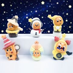 星星人植绒公仔卡通可爱我都是星星人系列裸公仔可爱潮玩时尚摆件