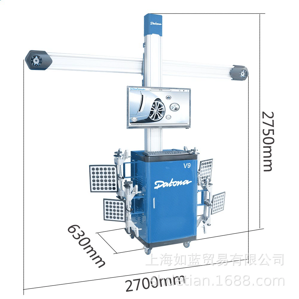 Прямые продажи с фабрики Dutch NATONA3D V9 автомобильный четырехколесный локатор луч автоматический подъемник без подъемной машины