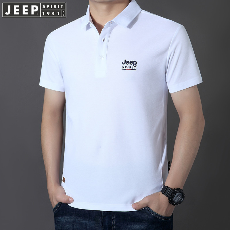 JP Spring and Summer New Short-sleeved T-shirt Men's Lapel Half-sleeved T-shirt Cotton Men's Business Casual Top PS5160 JP Spring and Summer New Short-sleeved T-shirt Men's Lapel Half-sleeved T-shirt Cotton Men's Business Casual Top PS5160