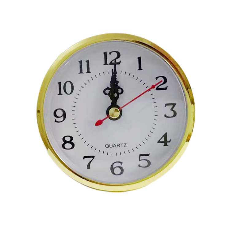 (2개) 시계 공예 액세서리 시계 GALL 빈티지 가구 시계 상감 석영 시계 코어 교체 60-110MM