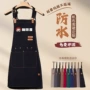 印字厨房咖啡店防水工作服