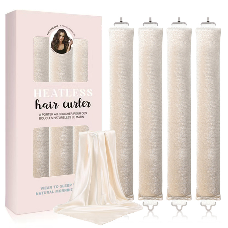 Perezoso rizado estilo de cabello libre de rizos ondas grandes sueltos sin calor rizador de cabello para dormir cortar el cabello rizado de cola