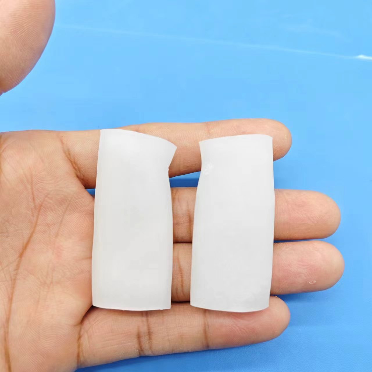 Cubierta del dedo del pie de silicona cubierta de cuidado del pulgar cubierta del dedo del pie cubierta protectora del dedo gordo valgus cubierta del dedo del pie superpuesta