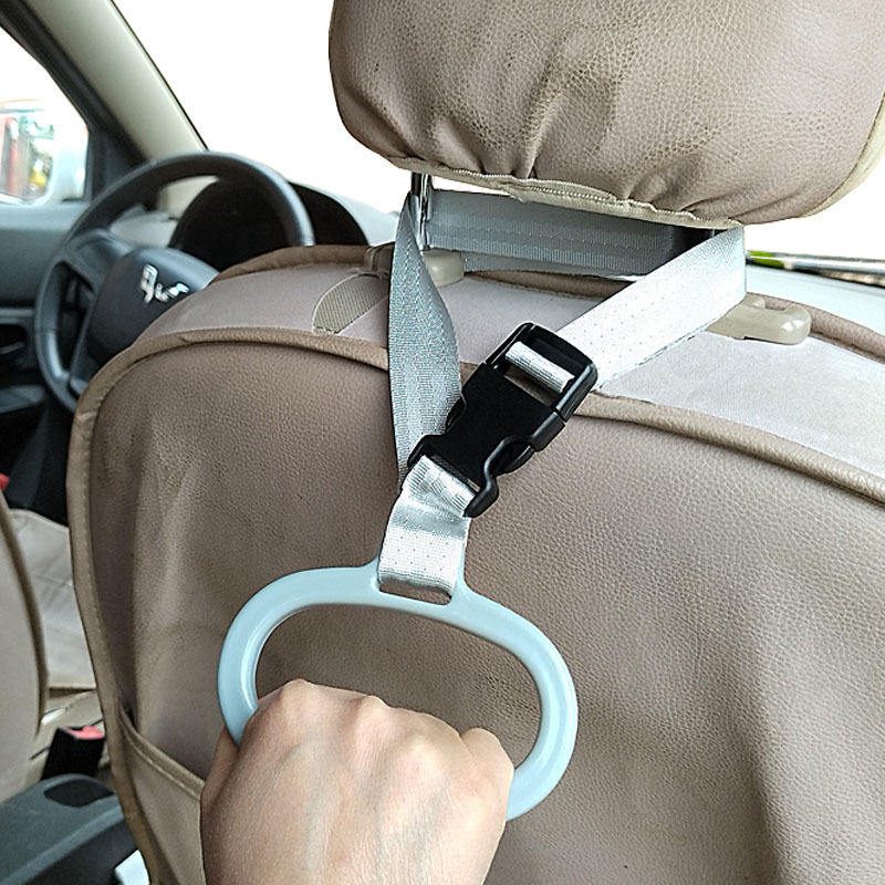 Car Handrails for the Elderly and Kidsren, Adjustable Car Auxiliary Handles, Disabled Pregnant Women's Upper and Lower Car Handrails