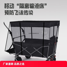 牧星人露营车儿童可躺户外野营推车折叠大号拖车加长可坐后开带蓬