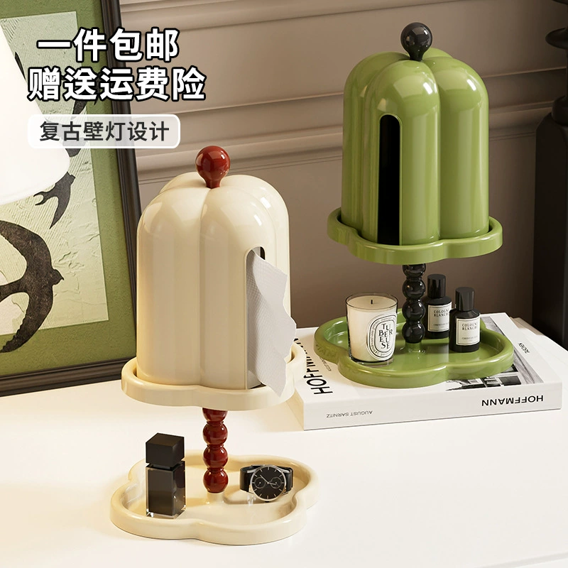 Бытовая коробка для полотенец премиум-смысл гостиная Французский стиль ретро-бумажная коробка чайный столик столешница бумажная рулон бумажная коробка пластиковая