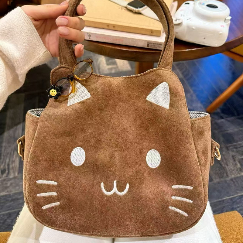 Cute Cat-Themed Women's Backpack 2026 New Model Versatile Commuter Small Square Bag Large Capacity Single Shoulder Crossbody Bag Cute Cat-Themed Women's Backpack 2026 New Model Versatile Commuter Small Square Bag Large Capacity Single Shoulder Crossbody Bag