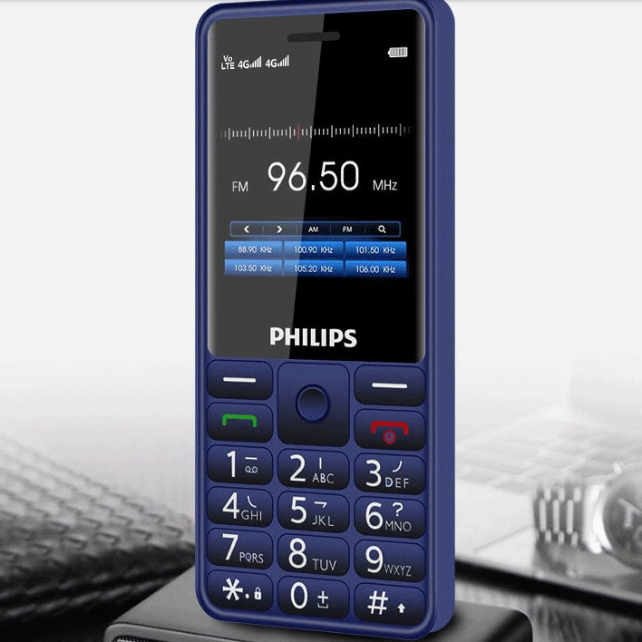 Philips, мобильный телефон для пожилых людей, E506, поддержка всех стандартов связи, 4G, широкий экран, E536
