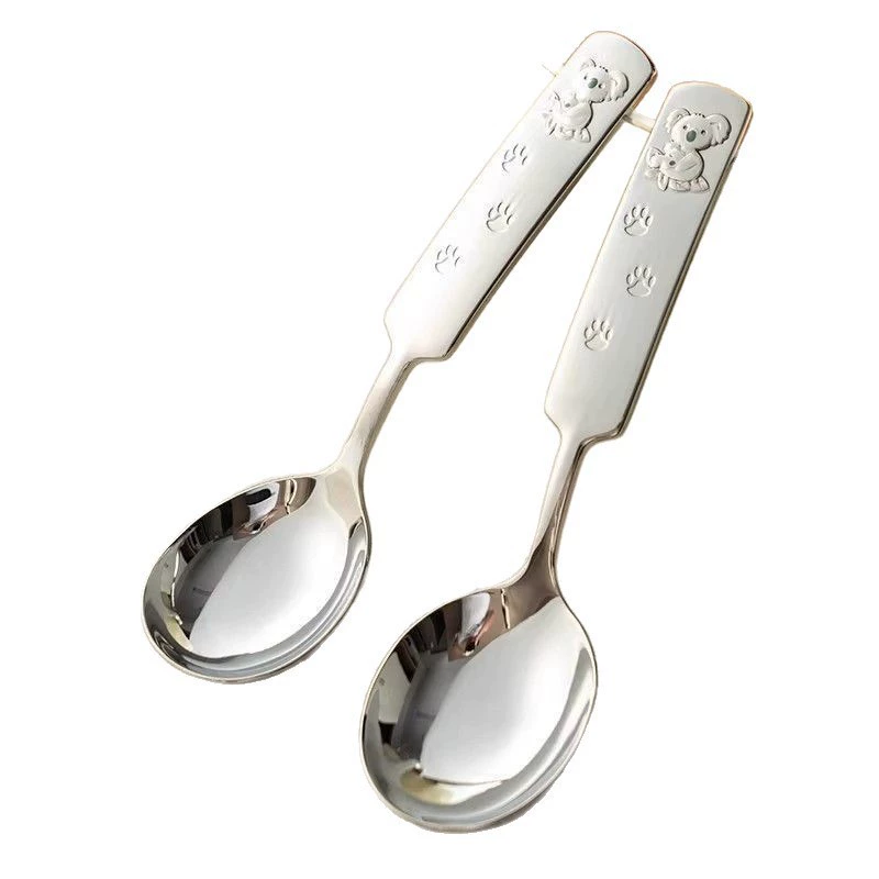 Creative children's spoon stainless steel for home use