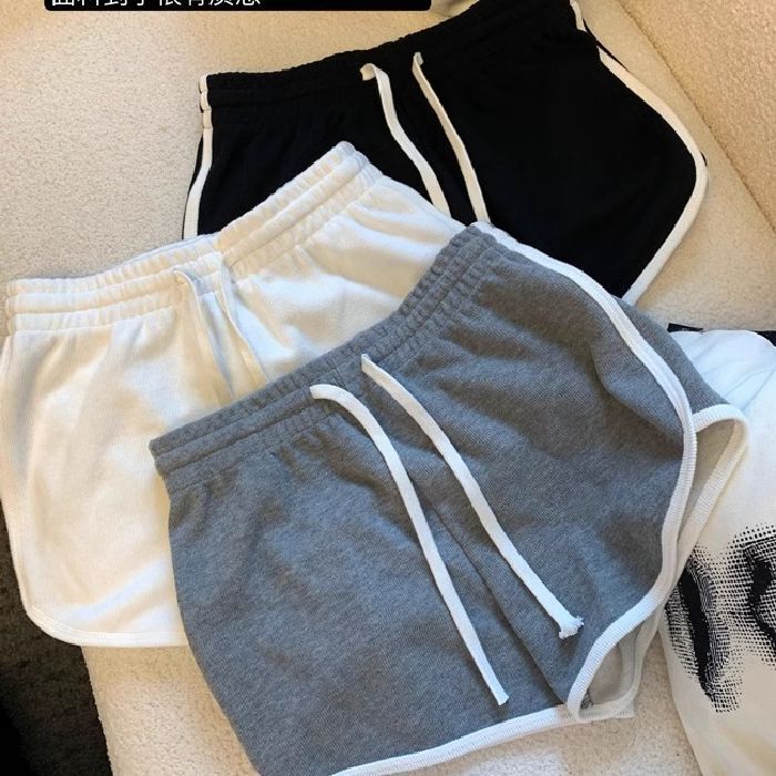 Sports Shorts, Home Clothes, Women's Summer Lazy Style Running Pants, Pajamas, Women's Small Women's Morning Running Style Three-Point Pants Sports Shorts, Home Clothes, Women's Summer Lazy Style Running Pants, Pajamas, Women's Small Women's Morning Running Style Three-Point Pants