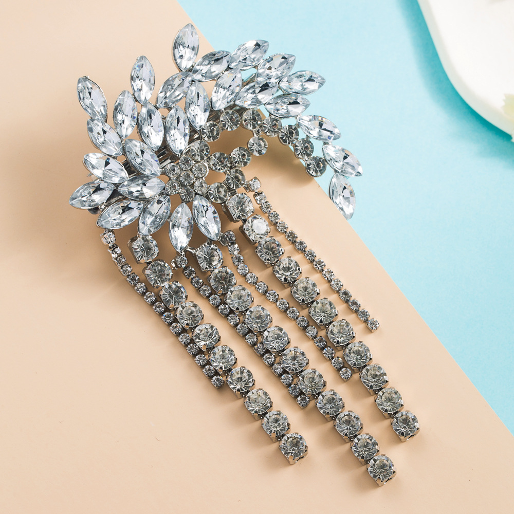 Rhinestone Duck Mouth Alloy Hair Accessories display picture 4