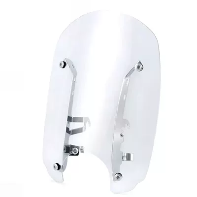 Suitable for Indian Scout Light Cavalry, front windshield, transparent windscreen, thickened 4.2MM windshield, 2016-2024 models (Motorcycle front windshield) - front-windshield-15-24-years