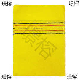 口粗单层砂单层R男士搓澡巾大洗澡巾手个手搓泥戳澡巾直5