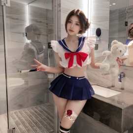 情趣内衣日系制服纯欲性感套装女仆学生可爱校园jk套装扮演纯欲女