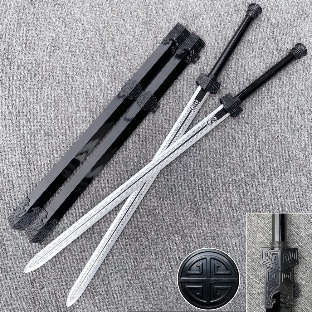 Wooden sword, wooden knife, ancient style prop sword, martial arts sword, children's solid wood toy sword, kendo equipment, bamboo sword, bamboo knife