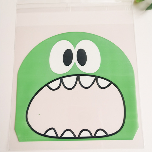 Bulk 14*14 Cookie Packaging Bags Snowflake Mooncake Snack Self-Sealing Bags Cartoon Packaging Self-Sealing Bags