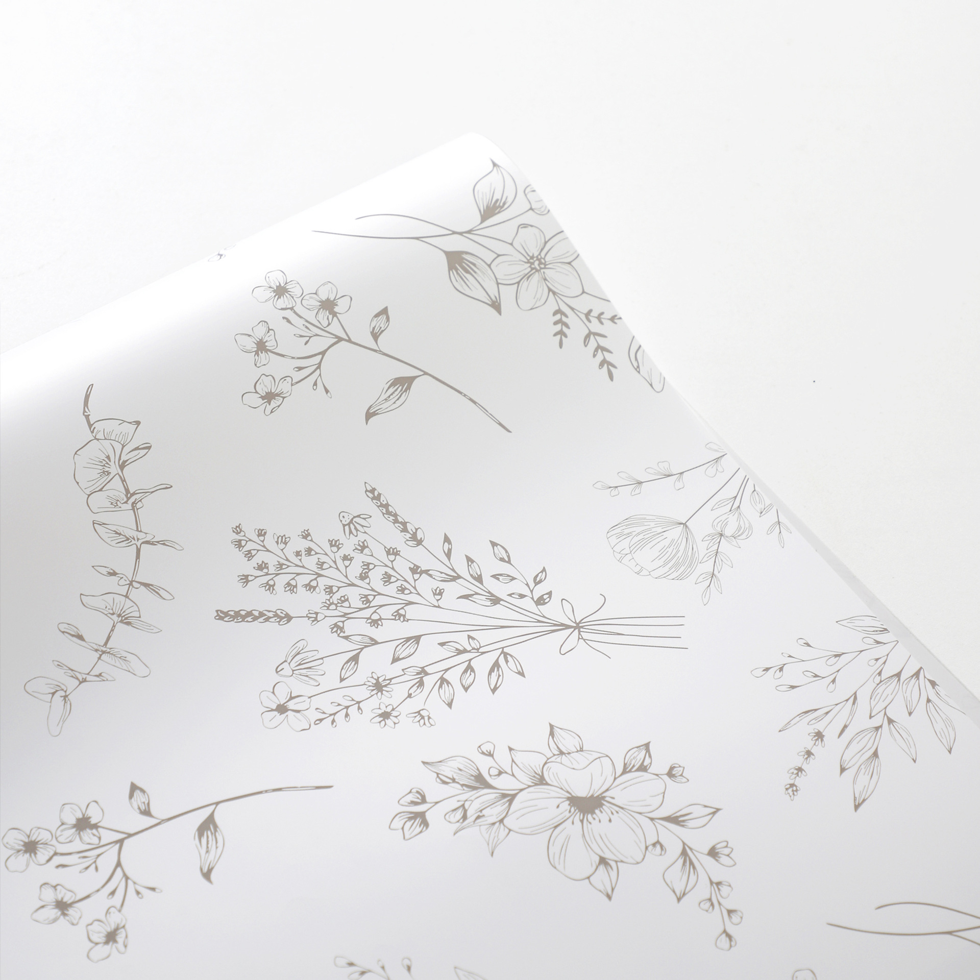 Blanco; 56cm, 20 hojas