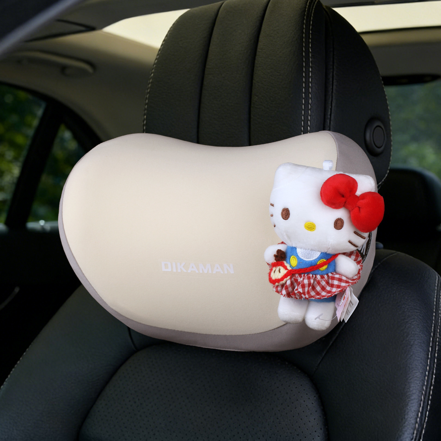 Coche de automóvil lindo almohada de cuello almohada de conducción de automóvil asiento de automóvil principal conjunto de automóvil de conducción universal en todas las estaciones image 11