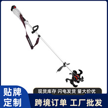 跨境电动微耕机小型锂电耕田机充电式家用便携犁地工厂批发