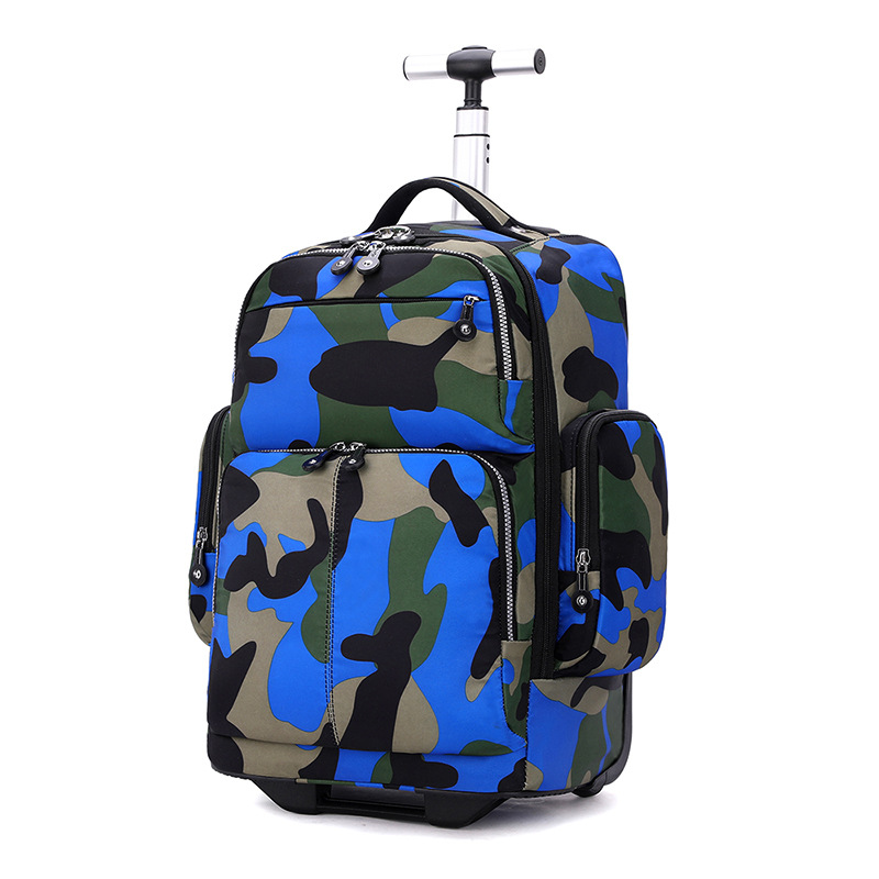 Mochila de una sola pieza de la carretilla de la entrega para los estudiantes de la escuela primaria y secundaria que suben las escaleras Muchachas de los muchachos de la capacidad grande 8-16 años los estudiantes de la escuela secundaria