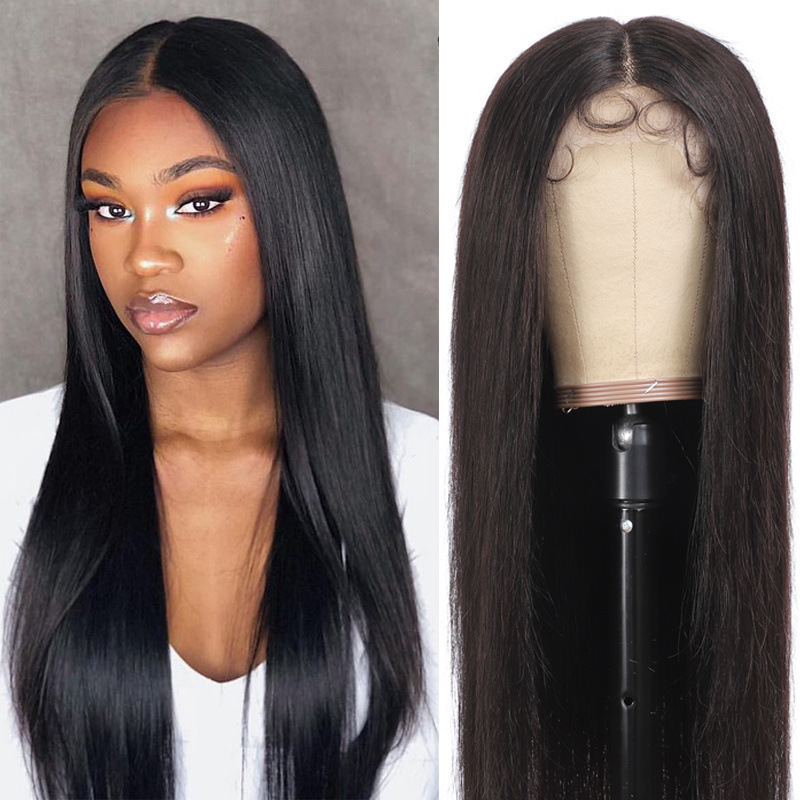 New Style Lace Front Long Straight Wig for Independent Sites, Fashionable and Natural Realistic Synthetic Full Wig to Modify Face Shape New Style Lace Front Long Straight Wig for Independent Sites, Fashionable and Natural Realistic Synthetic Full Wig to Modify Face Shape