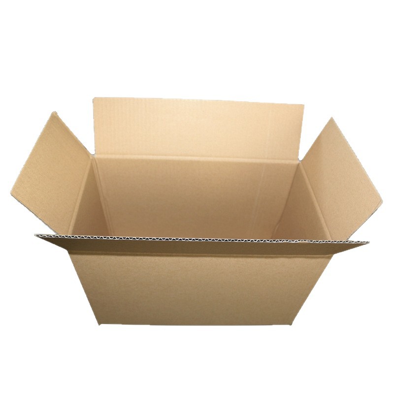 Spot Post Packaging Carton Express Packaging Box Cuadrado Caja de cartón de media altura Caja de cartón móvil al por mayor