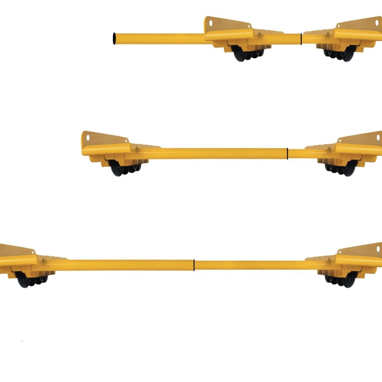 Carga nominal de 2000lb todo terreno carro móvil para el transporte de materiales de construcción electrodomésticos pesados